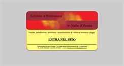 Desktop Screenshot of caldaiebiomassaaosta.com